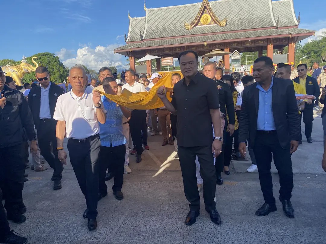 รองนายกรัฐมนตรีและรัฐมนตรีว่าการกระทรวงมหาดไทย ลงพื้นที่นครศรีธรรมราช รับฟังบรรยายสรุปผลการดำเนินงาน ของหน่วยงานในจังหวัดนครศรีธรรมราช